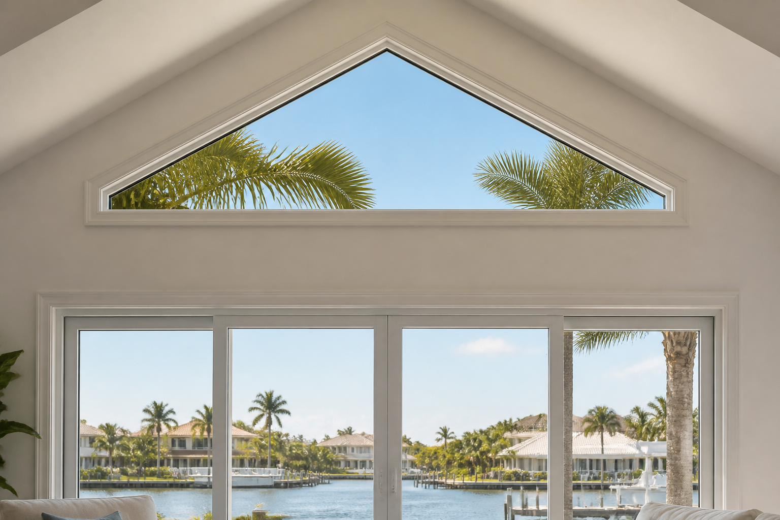 Geometric & Shaped Windows in Miami, FL | TruePane Windows & Doors - detail 1
