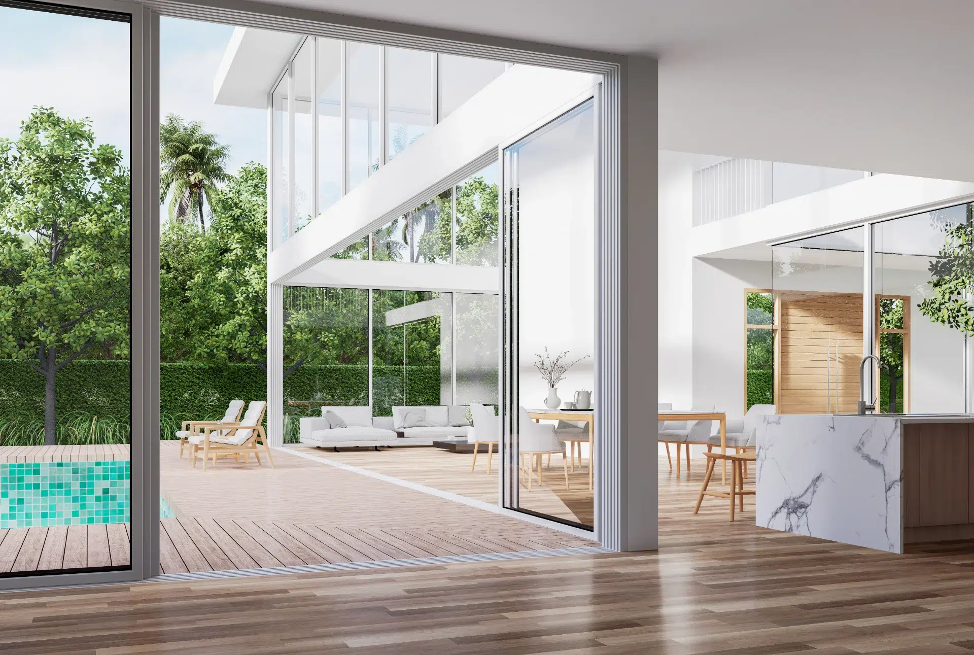 VLX 138 Panoramic Sliding Door in Miami, FL | TruePane Windows & Doors - detail 1