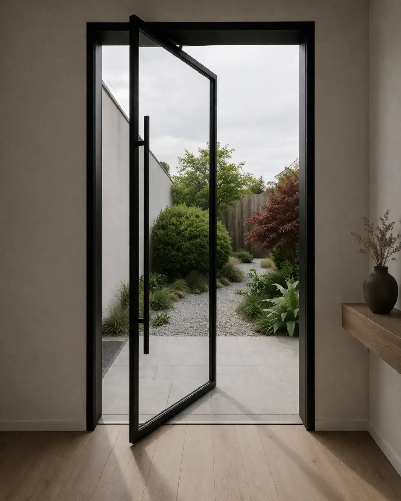 VLX 100 Pivot Door in Miami, FL | TruePane Windows & Doors - detail 1